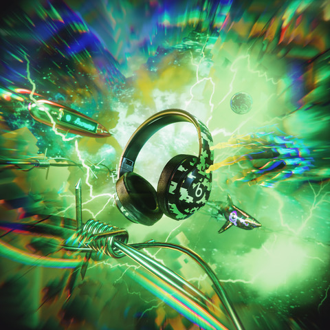 Beats × PSYCHWORLD 联名 Studio3 Wireless 声场与幻境的交织体验